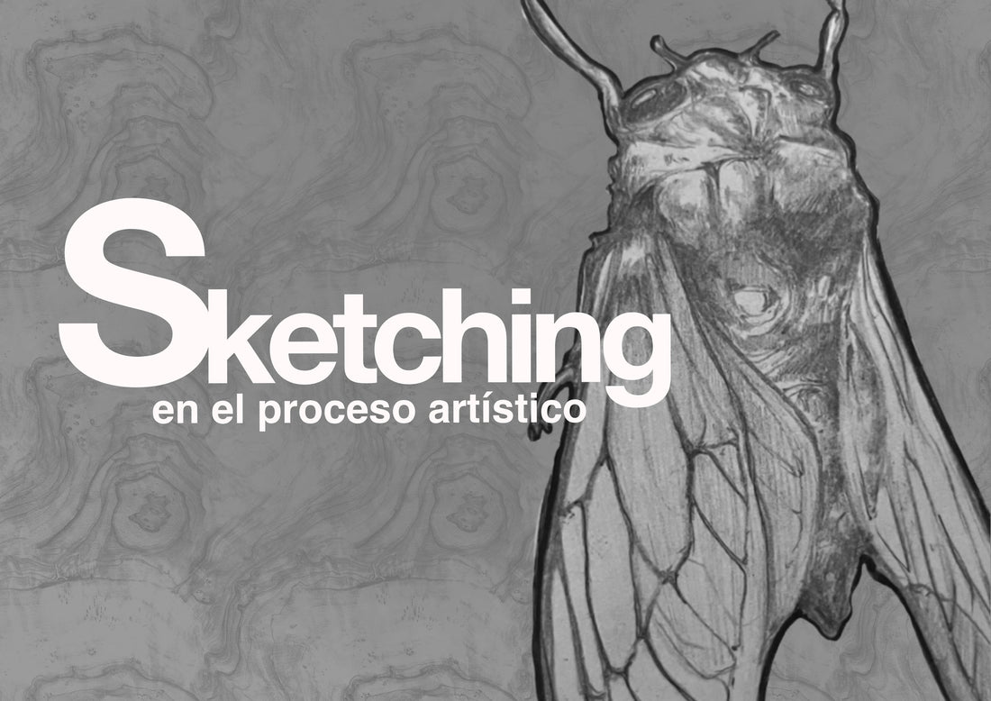 Sketching en mi proceso artístico.